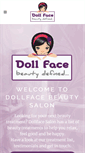 Mobile Screenshot of dollface2beauty.co.uk